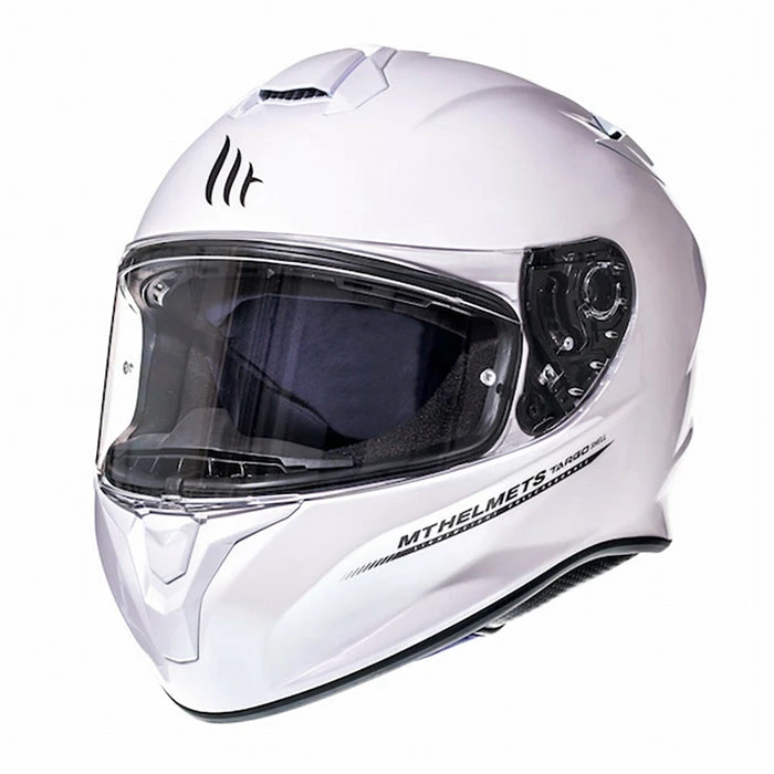 Cheapest ๐ฅ MT Targo Full Face Helmet Solid Colours Pearl White โญ
