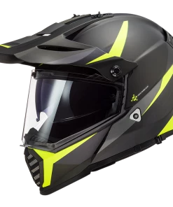 Coupon 🔥 LS2 Pioneer Evo Router Helmet Black/Fluo Yellow 🛒