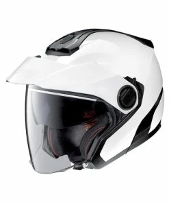 Best Pirce 🔔 Nolan N40-5 Open Face Helmet Metal White ❤️