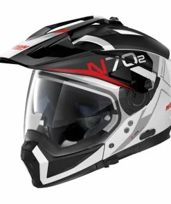 Top 10 🤩 Nolan N70-2 X Bungee Adventure Helmet White/Black/Red 😉