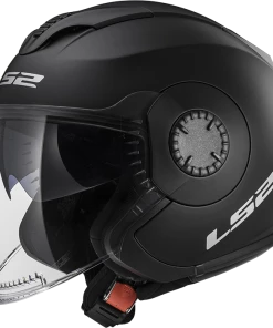 New 🥰 LS2 Verso Open Face Helmet Matt Black 🛒