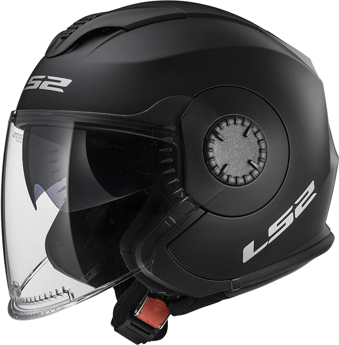 New 🥰 LS2 Verso Open Face Helmet Matt Black 🛒