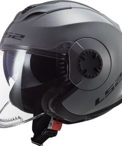 Cheap โจ LS2 Verso Open Face Helmet Nardo Grey ๐