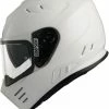 Cheapest 🤩 Simpson Venom Motorcycle Helmet Solid Colours Gloss White 😀