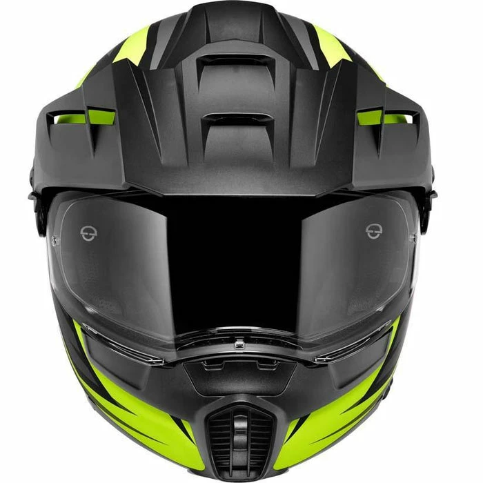 Best Pirce โ๏ธ Schuberth E1 Flip Up Adventure Helmet Tuareg Yellow โจ - Image 3