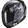 Coupon 🤩 Scorpion Exo 490 Full Face Helmet Divina Black/Champagne 🌟