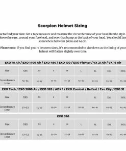 Alternative view of Best deal 🎉 Scorpion Exo 520 Air Full Face Helmet Cover Black/Red 🧨
