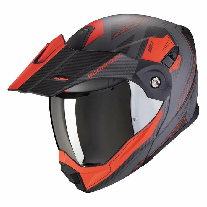 Best deal 💯 Scorpion Exo ADX-1 Adventure Helmet Tucson Grey/Red 🔥 1 Best deal 💯 Scorpion Exo ADX-1 Adventure Helmet Tucson Grey/Red 🔥