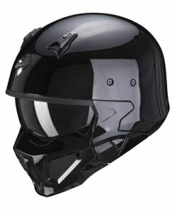 New 😍 Scorpion Exo Covert-X Open Face Helmet Gloss Black 😀