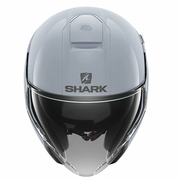 Brand new โญ Shark City Cruiser Dual Blank Open Face Helmet White โญ