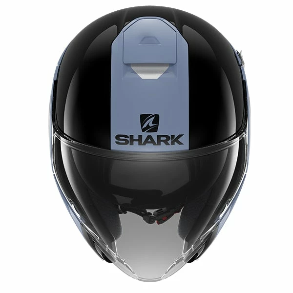 Discount 🌟 Shark City Cruiser Karonn Open Face Helmet Silver/Black ⭐ - Image 3