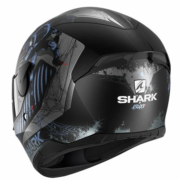 Cheapest โจ Shark D-Skwal 2 Atraxx Full Face Helmet Matt Black/Anthracite/Blue ๐งจ - Image 3