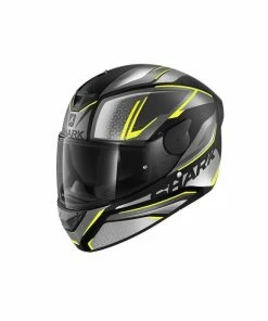 New ⌛ Shark D-Skwal 2 Daven Full Face Helmet Matt Black/Anthracite/Yellow 👍