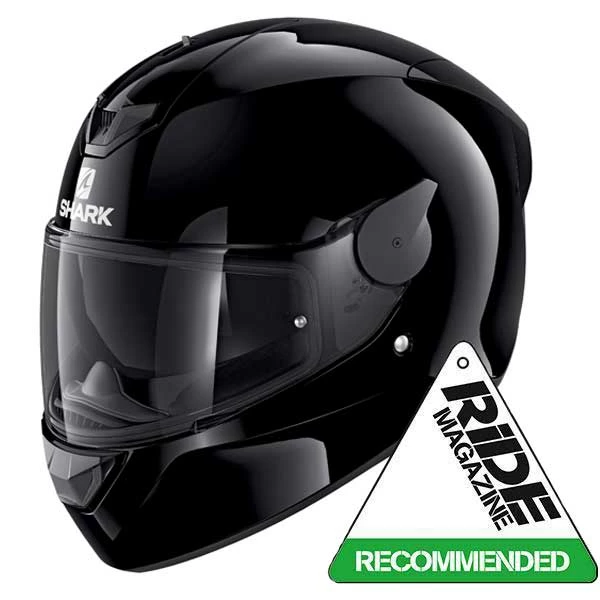 Best deal โ๏ธ Shark D-Skwal Full Face Helmet Solid Colours Black ๐
