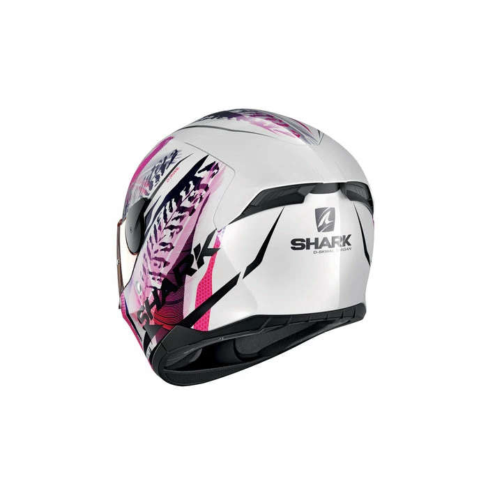 Discount ๐ Shark D-Skwal 2 Shigan Full Face Helmet White/Black/Violet/Pink ๐ - Image 3