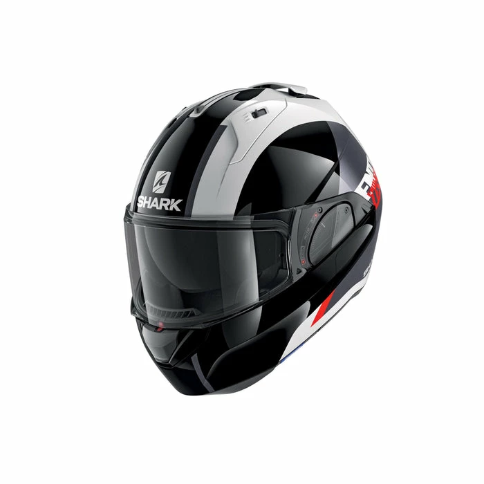 Discount ๐ Shark Evo ES Endless Flip Up Helmet White/Black/Red โค๏ธ 1 Discount ๐ Shark Evo ES Endless Flip Up Helmet White/Black/Red โค๏ธ
