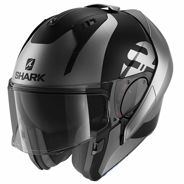 Best reviews of ๐ Shark Evo ES Flip Up Helmet Kedje Matt Black/Anthracite โ๏ธ - Image 4