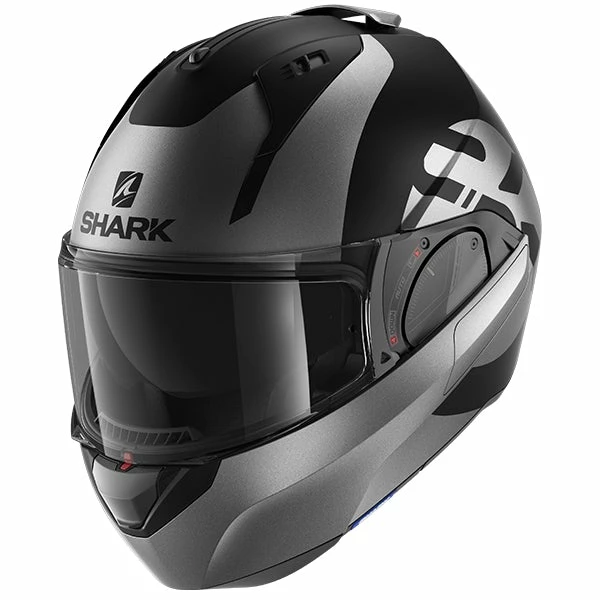 Best reviews of ๐ Shark Evo ES Flip Up Helmet Kedje Matt Black/Anthracite โ๏ธ