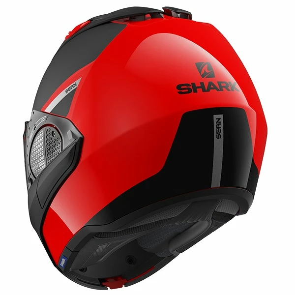 Outlet ⌛ Shark Evo GT Sean Flip Up Helmet Black/Orange 🔔 - Image 2