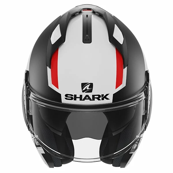 Cheap โ๏ธ Shark Evo GT Sean Flip Up Helmet White/Black/Red ๐ 3 Cheap โ๏ธ Shark Evo GT Sean Flip Up Helmet White/Black/Red ๐ - Image 3