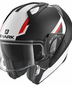 Cheap โ๏ธ Shark Evo GT Sean Flip Up Helmet White/Black/Red ๐ 10 Cheap โ๏ธ Shark Evo GT Sean Flip Up Helmet White/Black/Red ๐ -Shark shop Shark Evo GT Sean Flip Up Helmet WhiteBlackRed 5 600x600