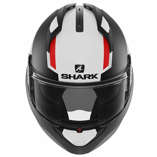Cheap โ๏ธ Shark Evo GT Sean Flip Up Helmet White/Black/Red ๐ 6 Cheap โ๏ธ Shark Evo GT Sean Flip Up Helmet White/Black/Red ๐ - Image 6