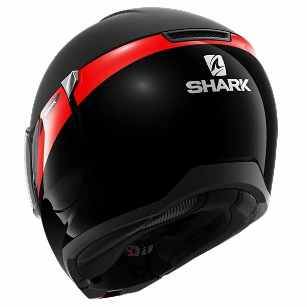 Best Sale โญ Shark Evojet Flip Up Helmet Karonn Matt Black/Red ๐ - Image 2