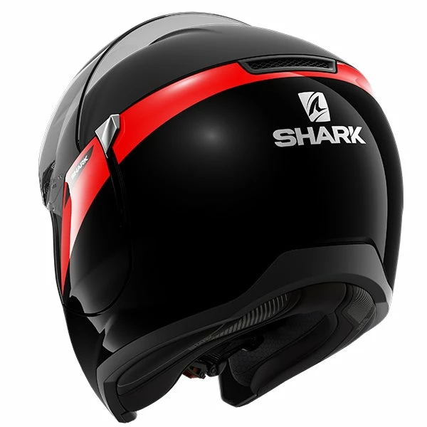 Best Sale โญ Shark Evojet Flip Up Helmet Karonn Matt Black/Red ๐ - Image 4