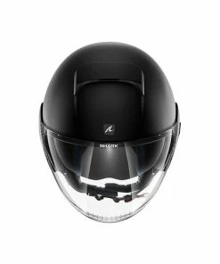 Hot Sale 👏 Shark Nano Open Face Helmet Solid Colours Black 😀