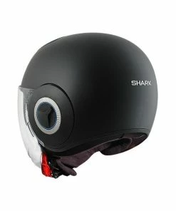 Outlet 👏 Shark Nano Open Face Helmet Solid Colours Matt Black 🛒