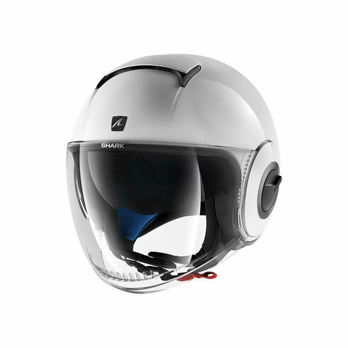 Best deal ๐ฅ Shark Nano Open Face Helmet Solid Colours White ๐