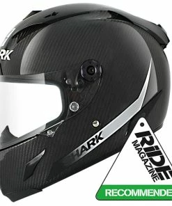Cheap ๐งจ Shark Race-R Pro-Carbon Skin Full Face Helmet Carbon/White Black ๐คฉ