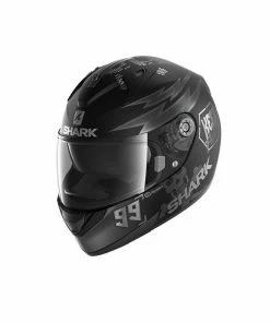 Deals 😀 Shark Ridill 1.2 Catal Bad Boy Full Face Helmet Black/Anthracite/Silver 👍