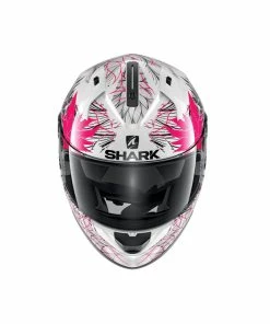 Wholesale โ๏ธ Shark Ridill 1.2 Nelum Full Face Helmet White/Black/Violet ๐