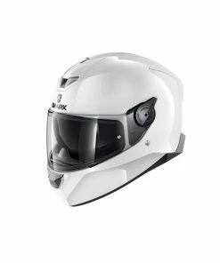 Brand new ๐ Shark Skwal 2 Full Face Helmet With LED Lights White ๐ฅ