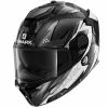 Best Pirce 👏 Shark Spartan GT Carbon Urikan Full Face Helmet Anthracite/White 😍