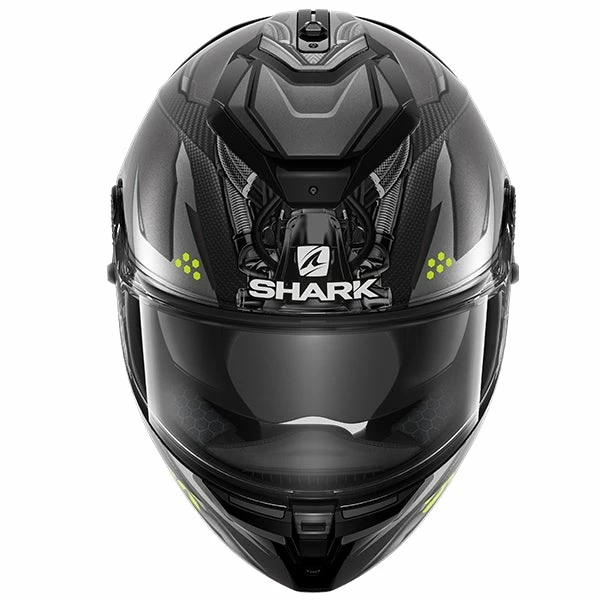 Buy ๐ Shark Spartan GT Carbon Urikan Full Face Helmet Matt Anthracite/Yellow ๐ 3 Buy ๐ Shark Spartan GT Carbon Urikan Full Face Helmet Matt Anthracite/Yellow ๐ - Image 3