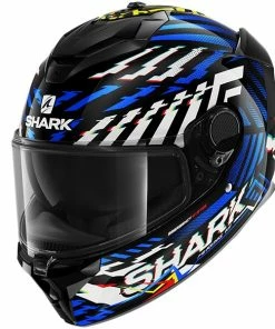 Cheapest ๐ Shark Spartan GT E-Brake Full Face Helmet Black/Blue/White ๐ฅฐ