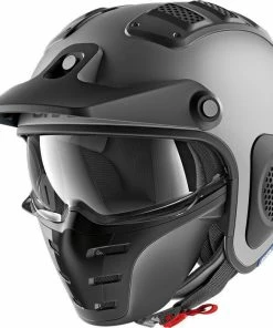 Flash Sale ๐คฉ Shark X-Drak Open Face Helmet Solid Colours Matt Black ๐