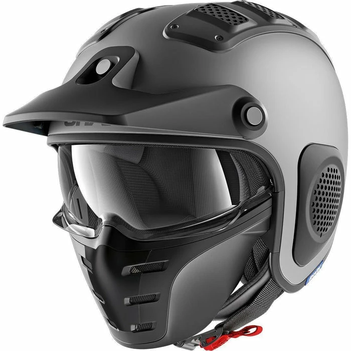 Flash Sale ๐คฉ Shark X-Drak Open Face Helmet Solid Colours Matt Black ๐