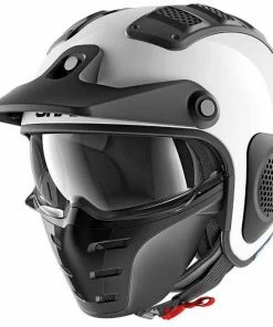 Cheap ๐ Shark X-Drak Open Face Helmet Solid Colours White โญ