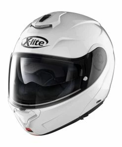 Promo ✔️ X-Lite X-1005 Elegance Flip Up Helmet Metal White 🔔