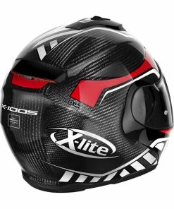 Alternative view of Promo 🛒 X-Lite X-1005 Ultra Carbon Cheyenne Flip Up Helmet Carbon/Red ⭐