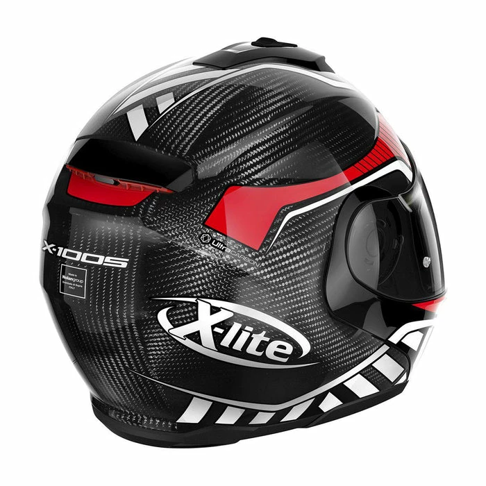 Promo 🛒 X-Lite X-1005 Ultra Carbon Cheyenne Flip Up Helmet Carbon/Red ⭐ 2 Promo 🛒 X-Lite X-1005 Ultra Carbon Cheyenne Flip Up Helmet Carbon/Red ⭐ - Image 2