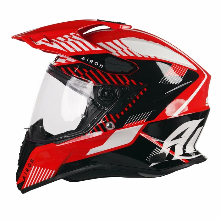 Budget 🛒 Airoh Commander Boost Full Face Adventure Helmet Red 👏 - Image 2