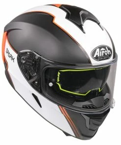 Top 10 🔔 Airoh Spark Flow Full Face Helmet Matt Black / White / Orange 🧨 -Shark shop b47532d3355e59c244cc472f8e565ab00900b46c ARH113L 11 700x700
