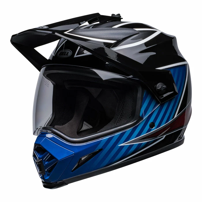 Best reviews of ๐ Bell MX 2022 MX-9 Adventure Mips Dalton Full Face Helmet Black/Blue ๐งจ