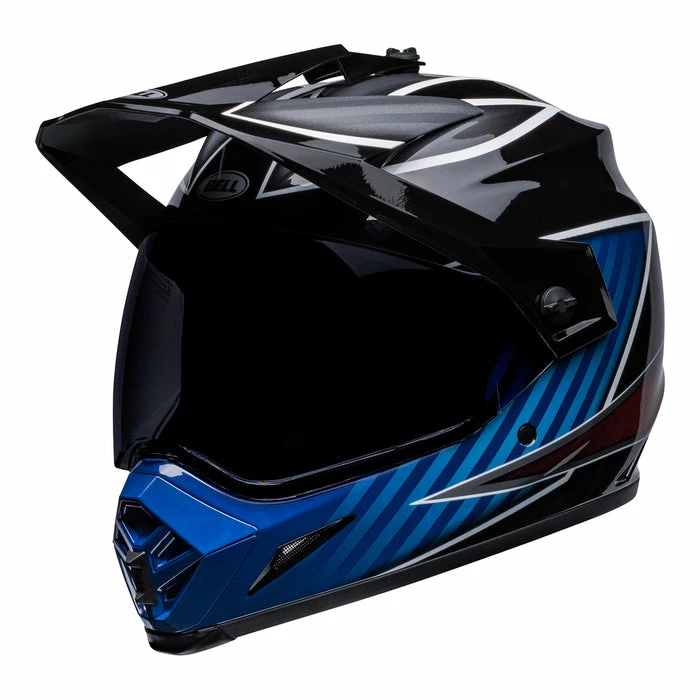 Best reviews of ๐ Bell MX 2022 MX-9 Adventure Mips Dalton Full Face Helmet Black/Blue ๐งจ - Image 2