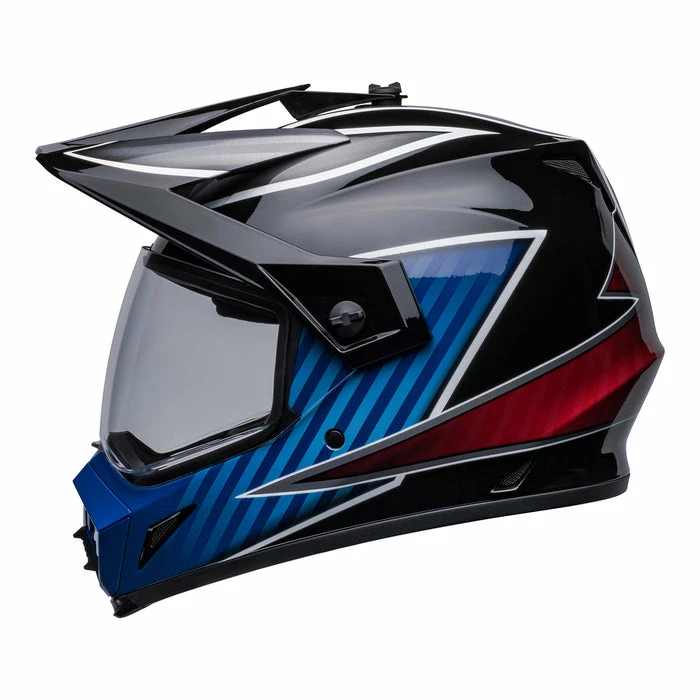 Best reviews of ๐ Bell MX 2022 MX-9 Adventure Mips Dalton Full Face Helmet Black/Blue ๐งจ - Image 4