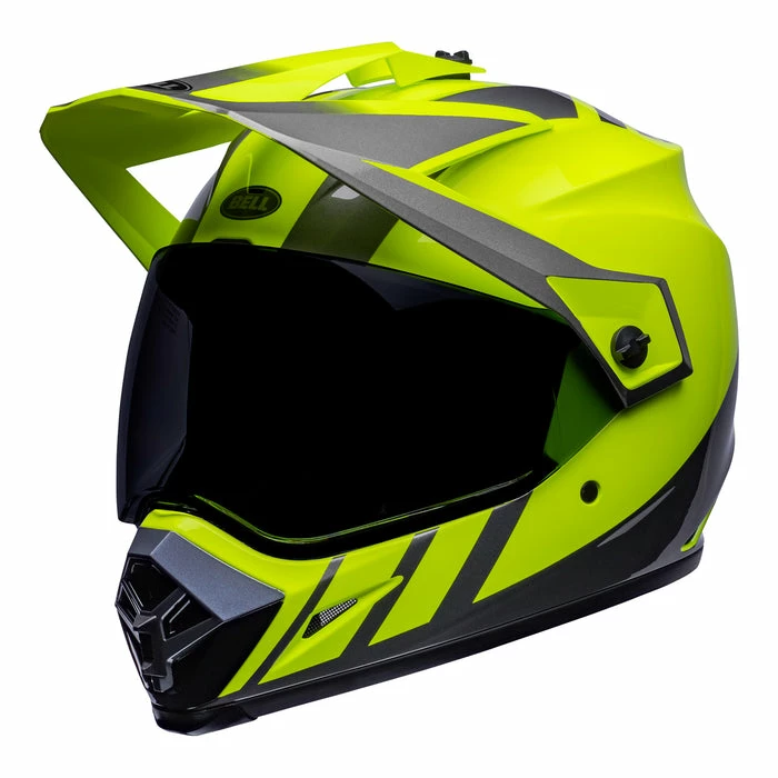 New 🔔 Bell MX 2022 MX-9 Adventure Mips Full Face Helmet Yellow/Grey 🎁 - Image 3